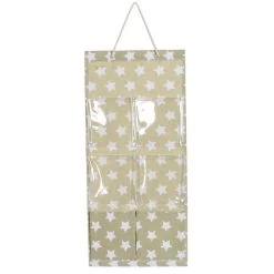 56X26 Cm Stars Canvas Organizer