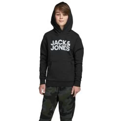 Jack & Jones Corp Logo Hoodie -Children's Shop jack jones corp logo hoodie 2