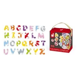 Janod 52 Magnetic Letters Set -Children's Shop janod 52 magnetic letters set 2
