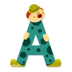 Janod Clown Letter A