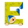 Janod Clown Letter E -Children's Shop janod clown letter e