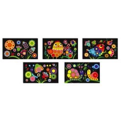 Janod Round Stickers Spring