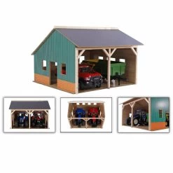 Children's Shop -Children's Shop kids globe farm tractors 116 610338 toy shed 1