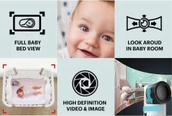 Kodak Cherish C525P Smart Video Baby Monitor -Children's Shop kodak cherish c525p smart video baby monitor 2