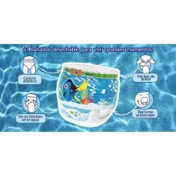 Disposable Swimsuit Diaper Size 5-6 33 Units -Children's Shop little swimmers disposable swimsuit diaper size 5 6 33 units 10
