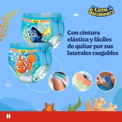 Disposable Swimsuit Diaper Size 5-6 33 Units -Children's Shop little swimmers disposable swimsuit diaper size 5 6 33 units 3
