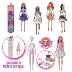 Mattel Games Barbie Color Reveal Fashion Doll Ppk