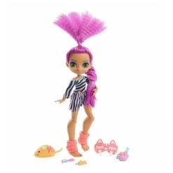 Mattel Games Rock N Wild Sleepover Roaralai Doll -Children's Shop mattel games rock n wild sleepover roaralai doll 2