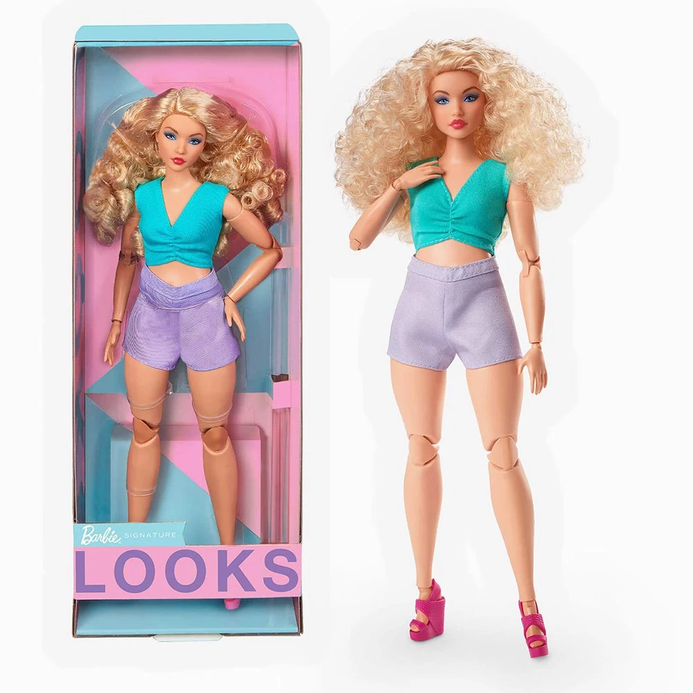Mattel Games Signature Looks Blond Hair Doll