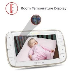 Motorola VM855 CONNECT 5.0” Video Baby Monitor -Children's Shop motorola vm855 connect 5.0 video baby monitor 2