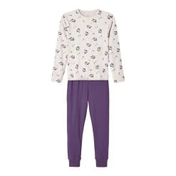 NAME IT Gray Lilac Fairy Pyjama -Children's Shop name it gray lilac fairy pyjama 1