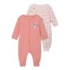 NAME IT Rosette Flower Pyjama 2 Units