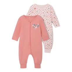 NAME IT Rosette Flower Pyjama 2 Units