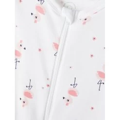 NAME IT Zip Flamingo Baby Pyjama -Children's Shop name it zip flamingo baby pyjama 2
