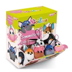 Assortment Nicidoos Minis 6 Cm 6 Designs 48 Pieces Teddy