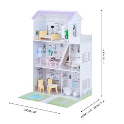 TD-12383E Large Doll House 13 TD-12383E Large Doll House -Children's Shop olivias little world td 12383e large doll house 3