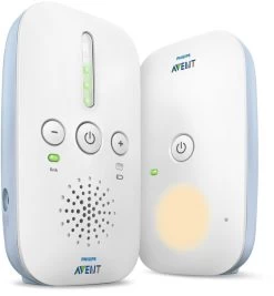 PHILIPS AVENT Scd503/26 Ecoute-Bébé Dect Bleu Clair Et Blanc