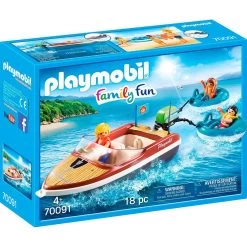 Playmobil 70091 Boat With Floats -Children's Shop playmobil 70091 boat with floats 2