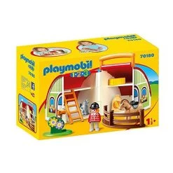 Playmobil 70180 1.2.3 My First Farm Briefcase -Children's Shop playmobil 70180 1.2.3 my first farm briefcase 2