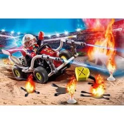 Playmobil 70554 Stunt Show Fire Quad -Children's Shop playmobil 70554 stunt show fire quad 2