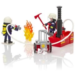Playmobil 9468 Firefighters With Water Pump -Children's Shop playmobil 9468 firefighters with water pump 2