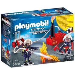 Playmobil 9468 Firefighters With Water Pump -Children's Shop playmobil 9468 firefighters with water pump 3