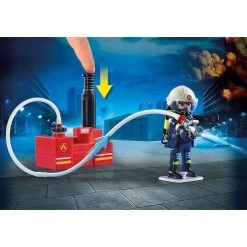 Playmobil 9468 Firefighters With Water Pump -Children's Shop playmobil 9468 firefighters with water pump 4