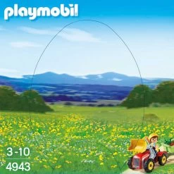 Playmobil Child With A Tractor -Children's Shop playmobil child with a tractor 2