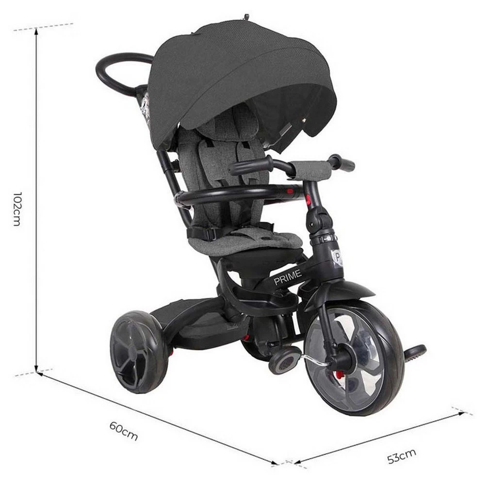 New Prime Tricycle Stroller 4 New Prime Tricycle Stroller - Image 2