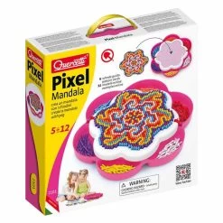 Quercetti Pixel Mandala 1200 Pins -Children's Shop quercetti pixel mandala 1200 pins 3