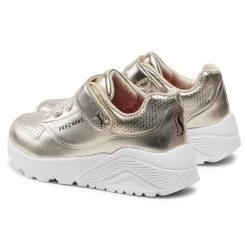 Skechers Uno Lite Chrome Steps Trainers -Children's Shop skechers uno lite chrome steps trainers 2