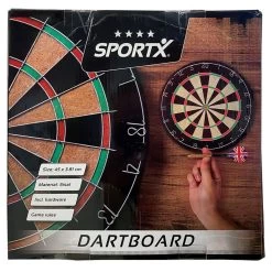 SportX Dartbord Sisal -Children's Shop sportx dartbord sisal 1
