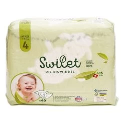 Ecological Diapers Size 4 Maxi 40 Units