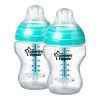 Tommee Tippee Closer To Nature Anti-Colic X2 260ml 2 Tommee Tippee Closer To Nature Anti-Colic X2 260ml -Children's Shop tommee tippee closer to nature anti colic x2 260ml