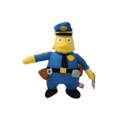 The Simpsons Plush Figure Chief Wiggum Figure