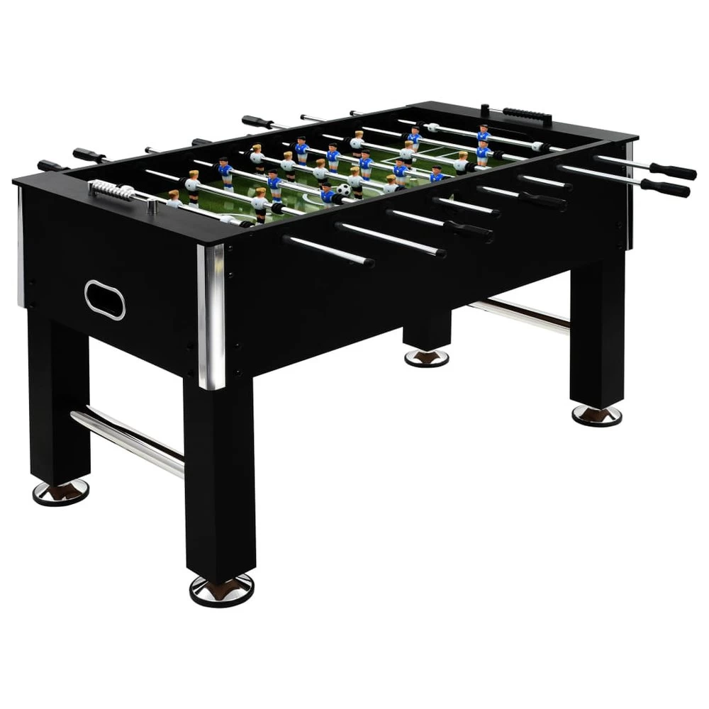 VIDAXL Foosball Table Steel 3 VIDAXL Foosball Table Steel