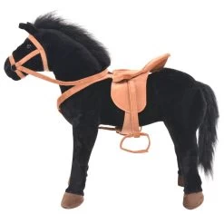 VIDAXL Standing Toy Horse Plush -Children's Shop vidaxl standing toy horse plush 2