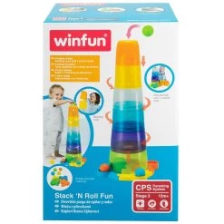 Winfun Stack ´n Roll Fun Stack Blocks -Children's Shop winfun stack n roll fun stack blocks 3